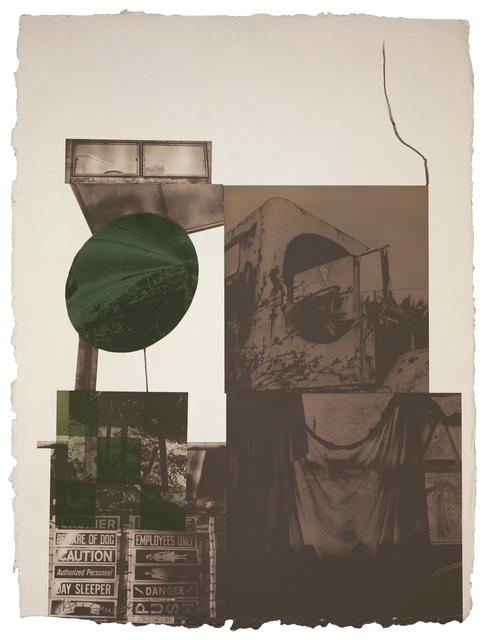 Robert Rauschenberg, ‘Rookery Mounds - Moon Melon’, 1979, Gemini G.E.L. at Joni Moisant Weyl