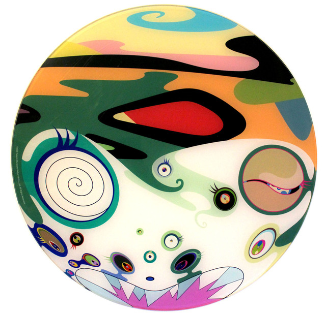 Takashi Murakami, ‘Special Placemat designed for Brooklyn Museum VIP Ball’, 2008, Ephemera or Merchandise, Offset lithograph and plexiglass, EHC Fine Art Gallery Auction