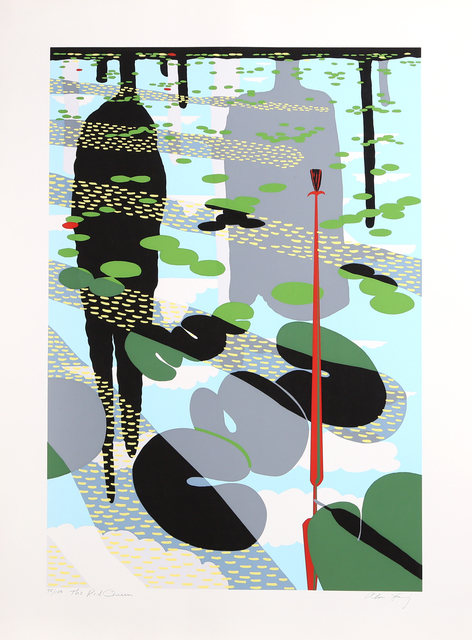 Al Loving, ‘Red Queen’, ca. 1980, Print, Silkscreen, RoGallery