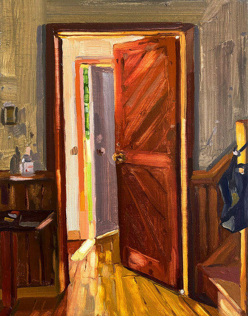 Keiran Brennan Hinton, ‘Front Door’, 2020, Painting, Oil on canvas, Galerie Nicolas Robert