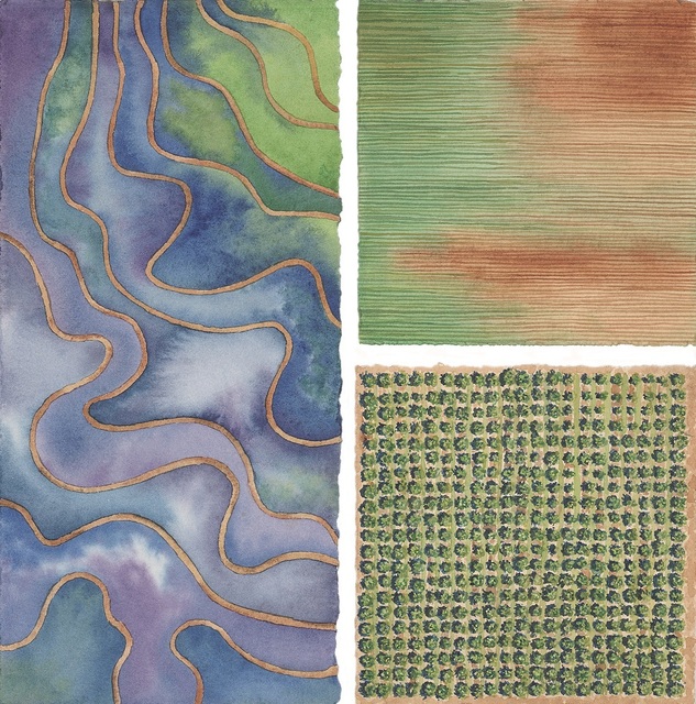 Elaine Bowers, ‘Earth Quilt 5’, Sparrow Gallery