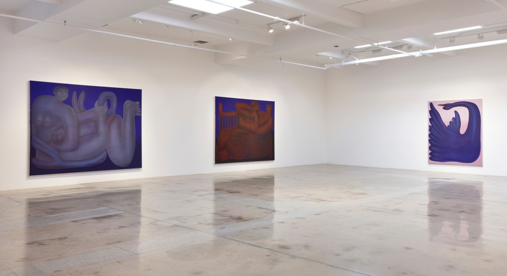 George Rouy. Smothered Awake, Installation view, Steve Turner, October-December 2018 George Rouy. Smothered Awake, Installation view, Steve Turner, October-December 2018