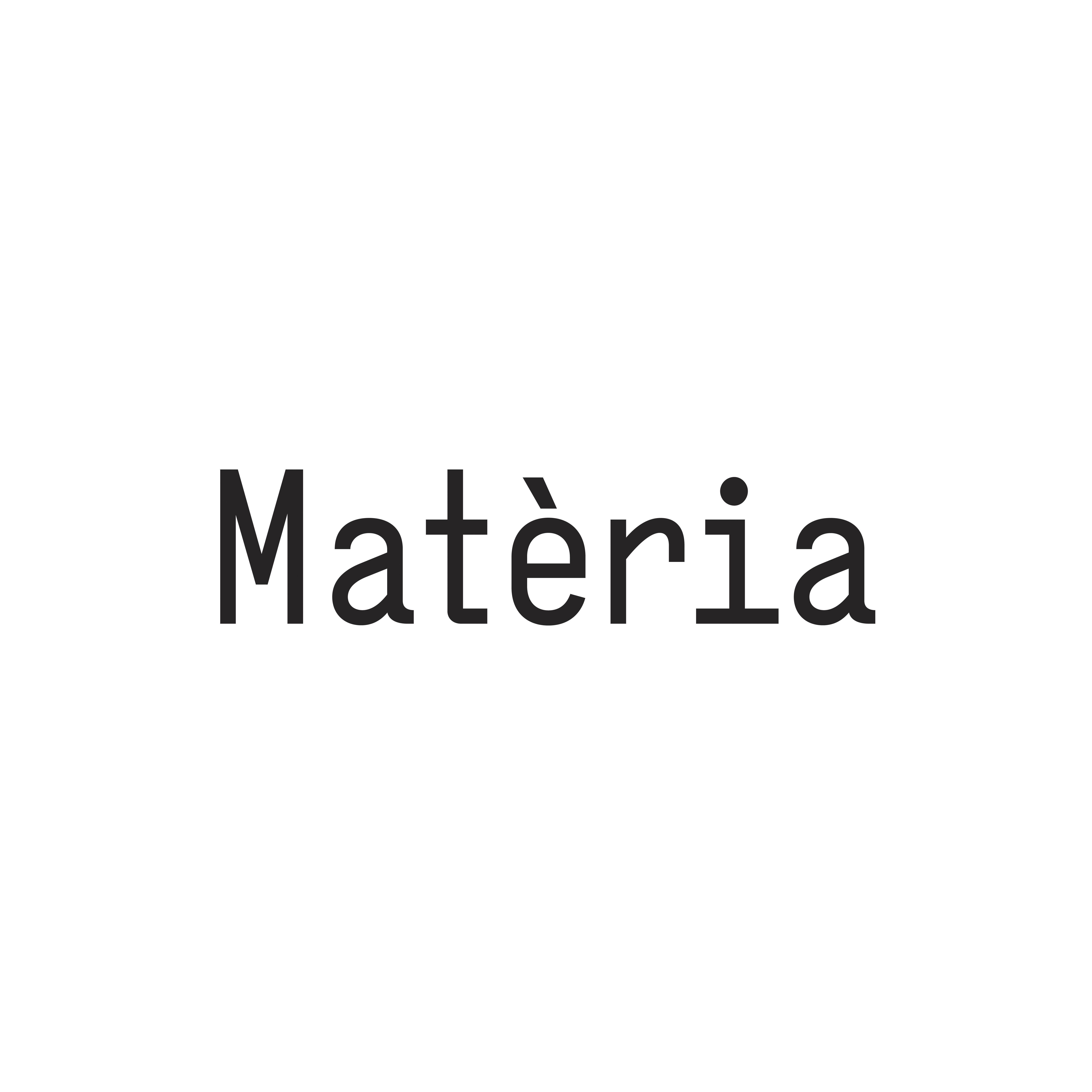 Matèria logo