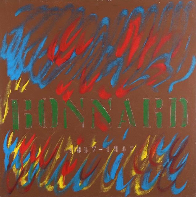 Tano Festa, ‘Bonnard’, 1981, Painting, Oil on canvas., Cambi