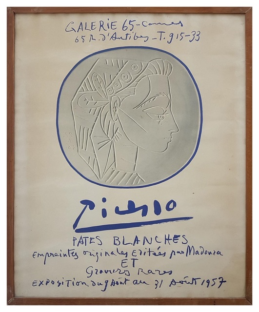 Pablo Picasso, ‘Pates Blanches’, 1957, Wallector