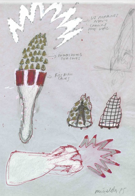 Antoni Miralda, ‘Liberty Marching Torches’, 1985, Henrique Faria Fine Art
