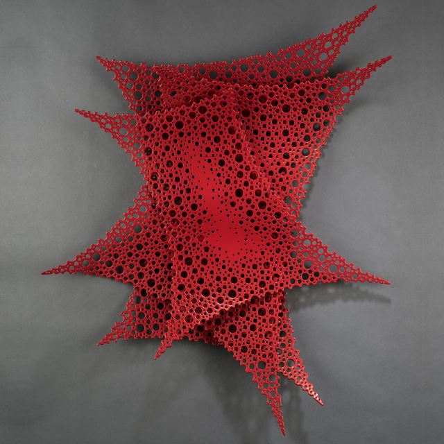 Michael Enn Sirvet, ‘Escavada’, Sculpture, Powder Coated Aluminum, Christopher Martin Gallery