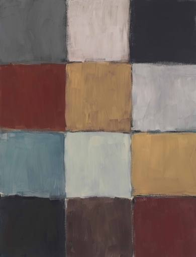Sean Scully, ‘Checker Blue’, Christie's