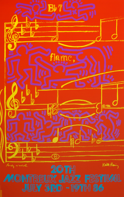 Andy Warhol, ‘20th Montreux Jazz Festival’, 1986, Roseberys