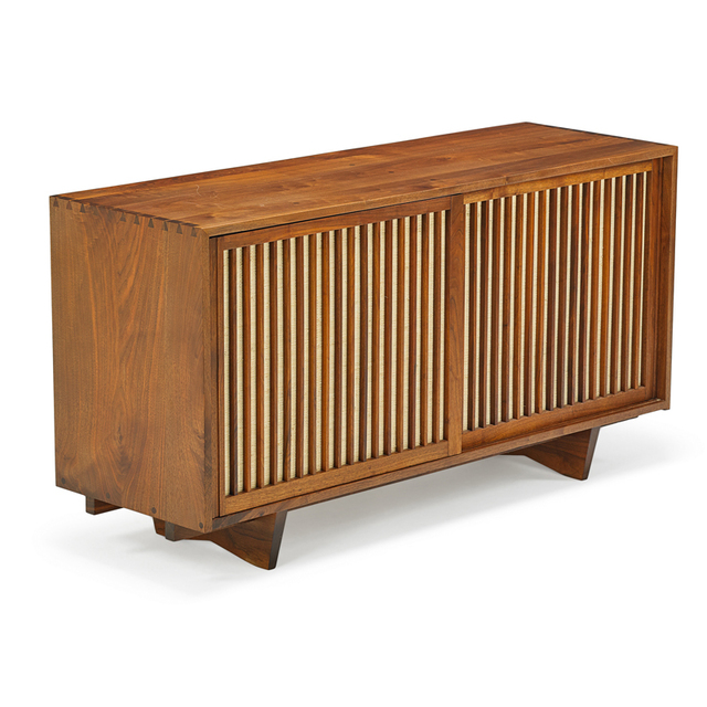 George Nakashima, ‘Sliding Door Cabinet, New Hope, PA’, 1969, Rago/Wright