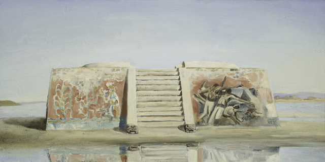 Eric Pérez, ‘Dos murales’, 2020, Painting, Oil on canvas, Aldama Fine Art