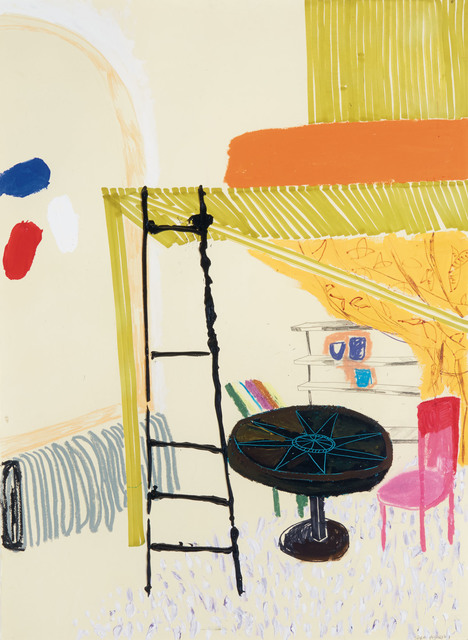 Shara Hughes, ‘Drawing for Loft’, 2007, Painting, Acrylic, enamel, marker and graphite on paper, Doyle