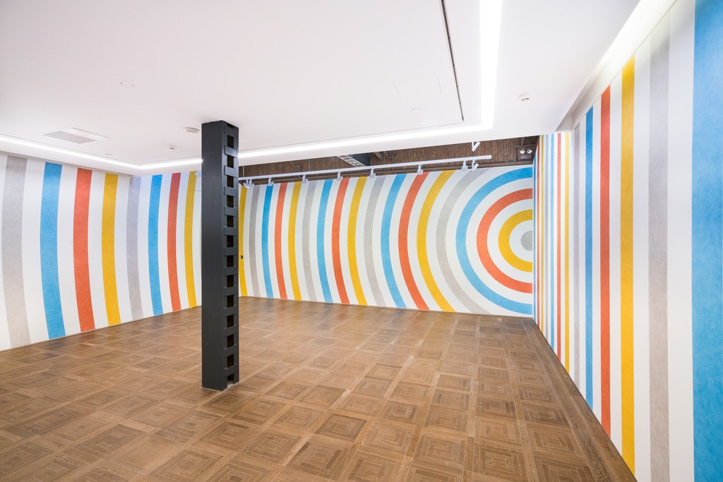 Exhibition view of 'SOL LEWITT: WALL DRAWINGS' at Perrotin Shanghai. © 2019 Estate of Sol LeWitt/Artists. Rights Society(ARS), New York. Photo by Yan Tao. Courtesy Perrotin. Exhibition view of 'SOL LEWITT: WALL DRAWINGS' at Perrotin Shanghai. © 2019 Estate of Sol LeWitt/Artists. Rights Society(ARS), New York. Photo by Yan Tao. Courtesy Perrotin.