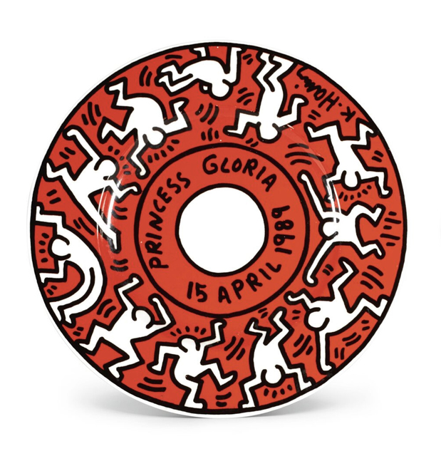 Keith Haring, ‘Princess Gloria 1989’, 1989, Design/Decorative Art, Ceramic, Kunzt Gallery