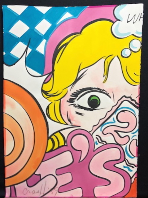 CRASH, ‘Untitled Watercolor on Paper’, 1989, Fine Art Acquisitions