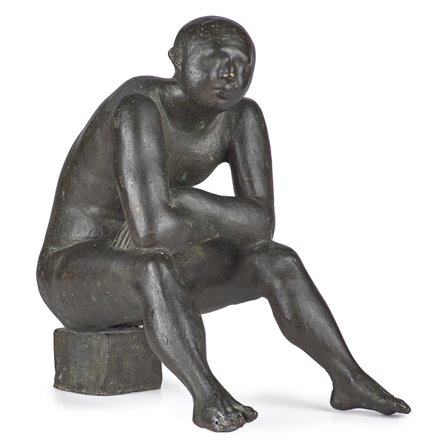 Emilio Greco, ‘De Worstelaar’, Sculpture, Bronze, Rago/Wright