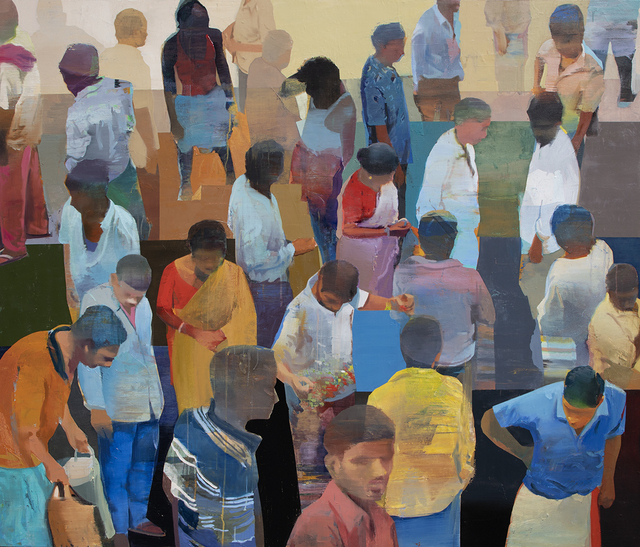 Suhas Bhujbal, ‘Market #12’, 2019, Sue Greenwood Fine Art