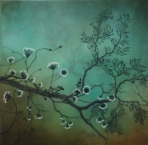 Ivy Jacobsen, ‘Sleepy Hollow’, 2017, Painting, Oil and resin on wood panel, MiXX projects + atelier