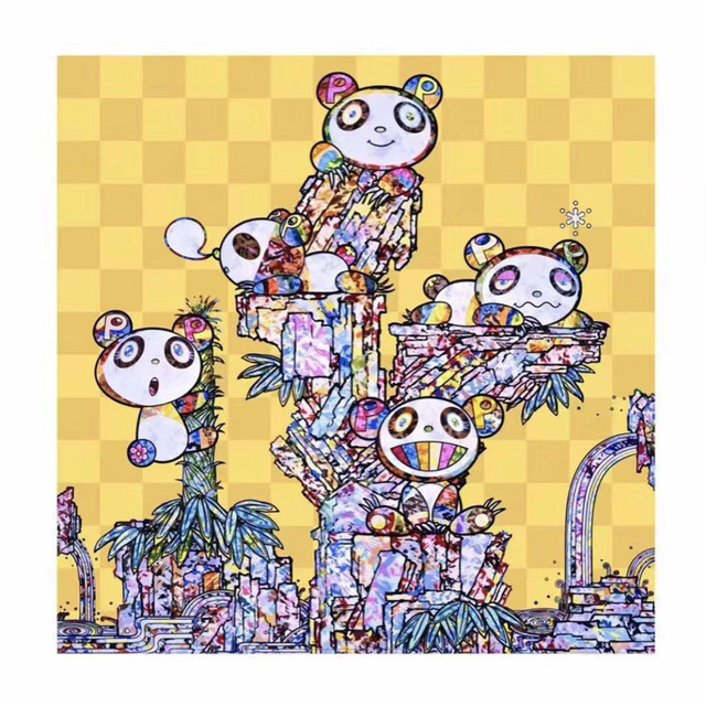 Takashi Murakami | Pandas Panda Cubs Panda (2019) | Available for Sale | Artsy