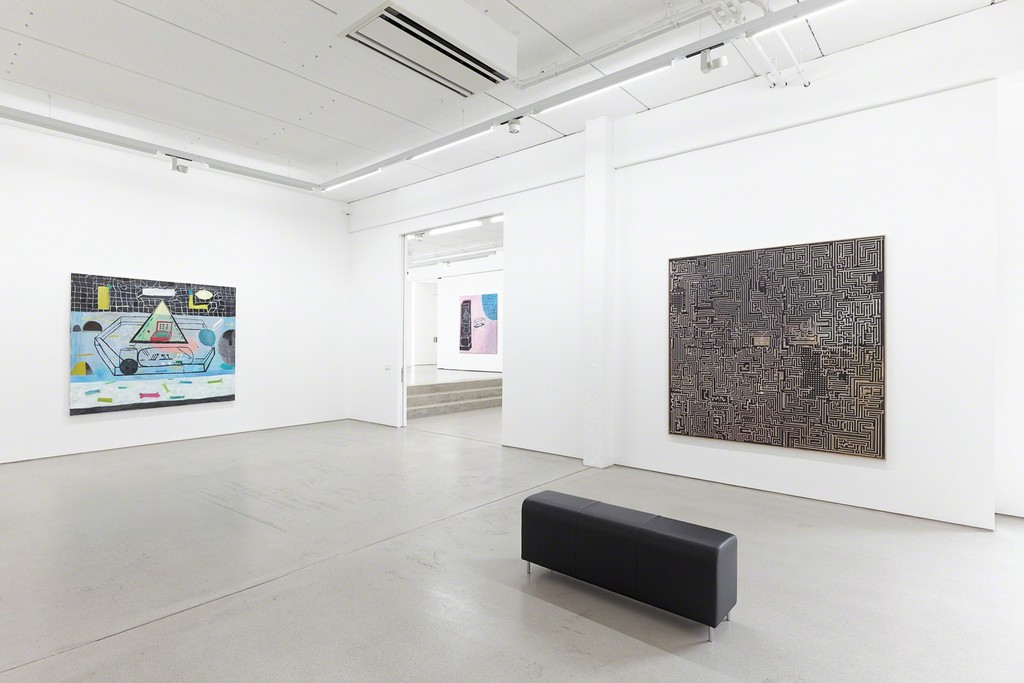 Installation view COLORS OF DESCENTS – Tobias Hild / Julius Hofmann / Robert Seidel, G2 Kunsthalle Leipzig, 25 May – 17 September 2017 © the artists & G2 Kunsthalle Leipzig, courtesy ASPN Galerie, Leipzig (Seidel) & Galerie Kleindienst, Leipzig (Hofmann), photo: Dotgain.info Installation view COLORS OF DESCENTS – Tobias Hild / Julius Hofmann / Robert Seidel, G2 Kunsthalle Leipzig, 25 May – 17 September 2017 © the artists & G2 Kunsthalle Leipzig, courtesy ASPN Galerie, Leipzig (Seidel) & Galerie Kleindienst, Leipzig (Hofmann), photo: Dotgain.info