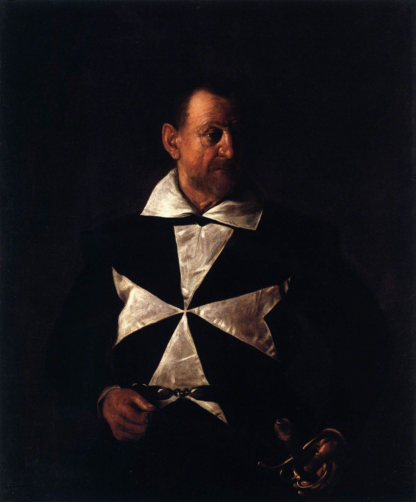 Caravaggio (Michelangelo Merisi) Ritratto di Antonio Martelli, Cavaliere di Malta 1608-1609 Palazzo Pitti, Firenze Caravaggio (Michelangelo Merisi) Ritratto di Antonio Martelli, Cavaliere di Malta 1608-1609 Palazzo Pitti, Firenze