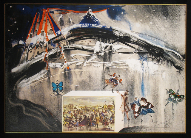 Salvador Dalí, ‘New York Central Park Winter’, 1971, DTR Modern Galleries