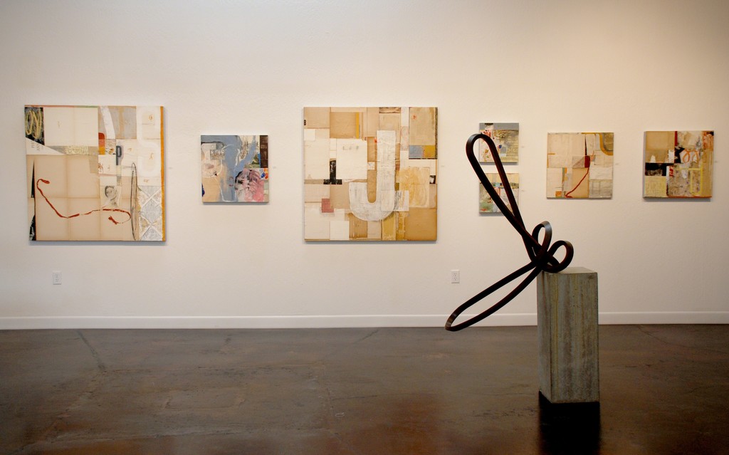 Paintings by artist Mark Eanes and sculpture by artist Roger Berry Paintings by artist Mark Eanes and sculpture by artist Roger Berry