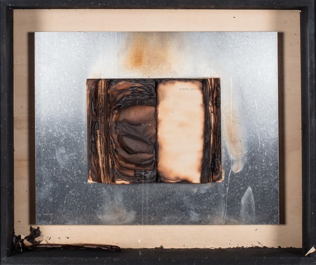 Bernard Aubertin, ‘Livre brûlé’, 1975/'79, Finarte