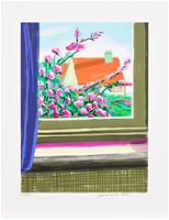 David Hockney - No. 778, 17th April 2011, from My Window: Art Edition D