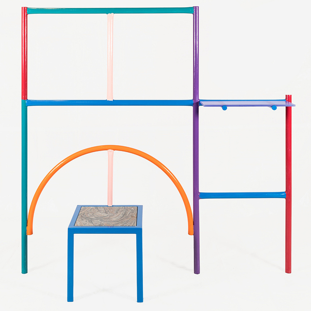Przemek Pyszczek, ‘Przemek Pyszczek, Wall Mounted Shelf with Seat, 2019’, 2019, Todd Merrill Studio