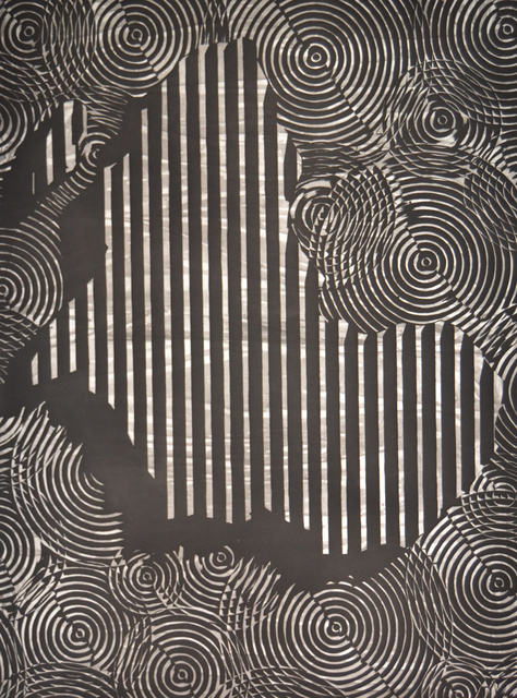 Alexandre Arrechea, ‘Mapa frente al espejo (África)’, 2016, Galería La Caja Negra