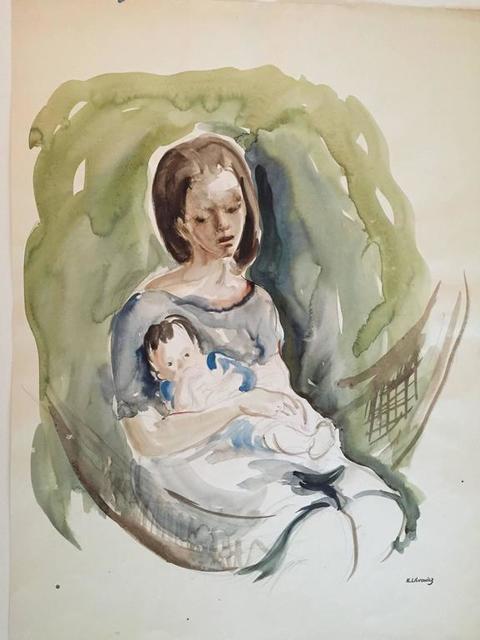 Katherine Librowicz, ‘Mother with Child’, 20th Century, Lions Gallery