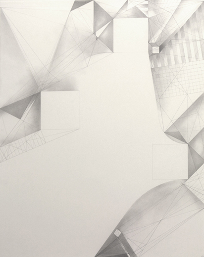 Adam Ross, ‘The Hell of Connectivity #1’, 2014, Drawing, Collage or other Work on Paper, Graphite on Paper, Galerie Richard