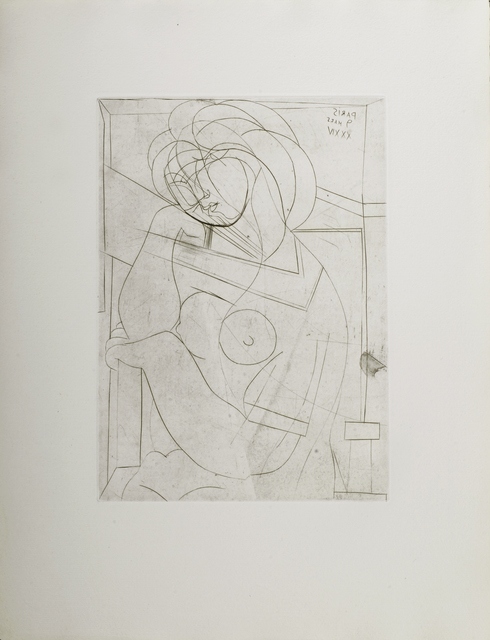 Pablo Picasso, ‘Femme Nue Assise, La Tete Appuyee sur la Main’, 1934, Odon Wagner Gallery
