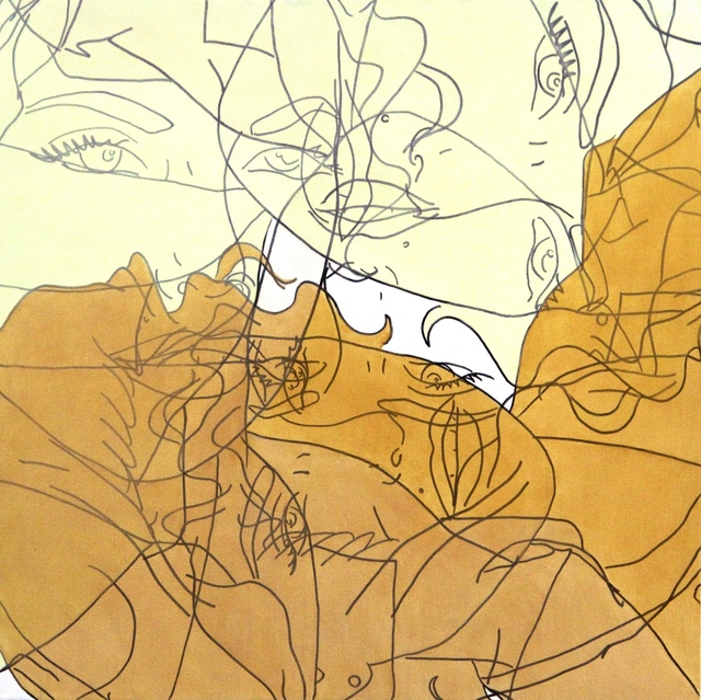 Hilary Bond, ‘Green, Gold, Pearl, Unbleached Titanium’, 2014, Artspace Warehouse