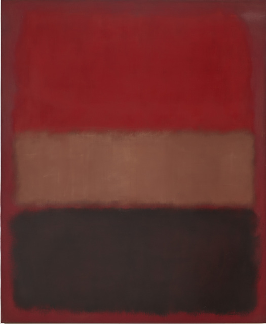 Mark Rothko, ‘No. 46 (Black, Ochre, Red Over Red)’, 1957, Fondation Louis Vuitton