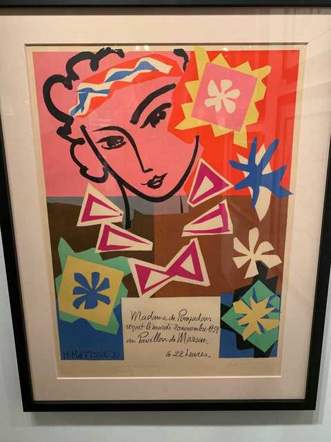 Henri Matisse Madame De Pompadour 1951 Artsy