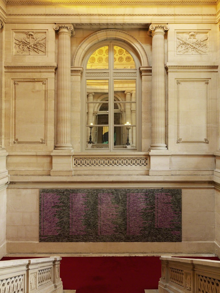 "Merci Raymond by Bertrand Lavier" at Monnaie de Paris, 2016. Photographe André Morin "Merci Raymond by Bertrand Lavier" at Monnaie de Paris, 2016. Photographe André Morin