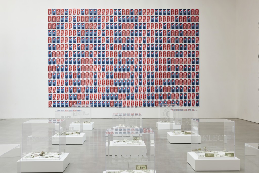 Jonathan Horowitz: Occupy Greenwich / Installation View /
Photography: Laura Wilson Jonathan Horowitz: Occupy Greenwich / Installation View /
Photography: Laura Wilson