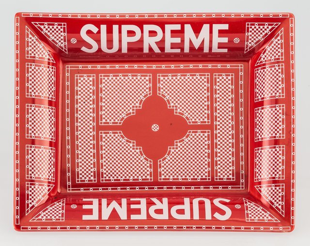 Supreme, ‘Hermes Ashtray (Red and White)’, c. 2012, Heritage Auctions