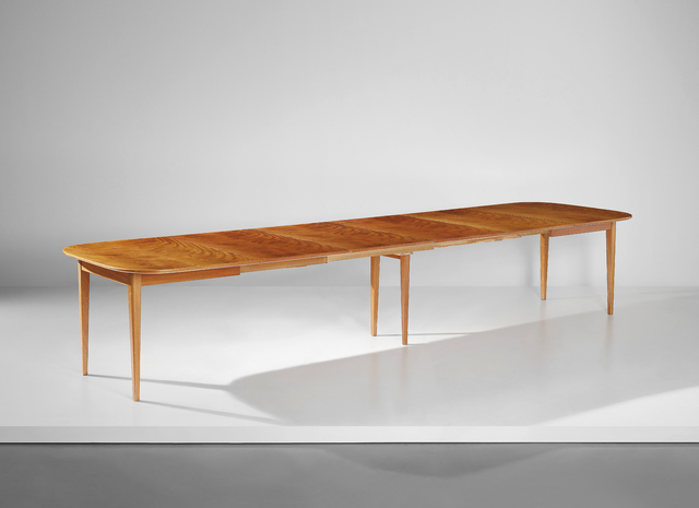 Josef Frank, ‘Large extendable dining table’, designed ca. 1940-produced 1950s, Phillips
