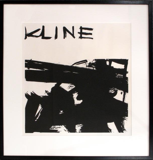 Franz Kline, ‘Untitled (Sidney Janis Invitation)’, 1958, Woodward Gallery