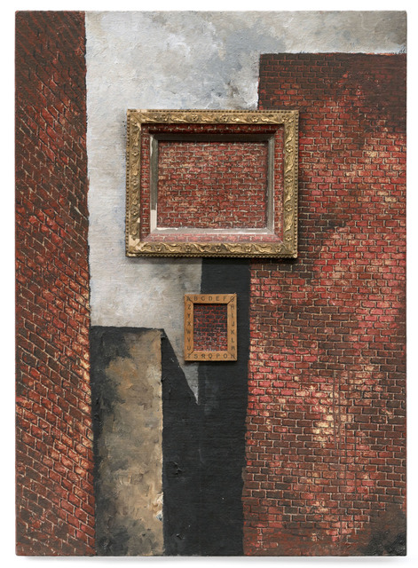 Martin Wong, ‘Untitled (with brick in brick)’, 1988, Painting, Punta della Dogana