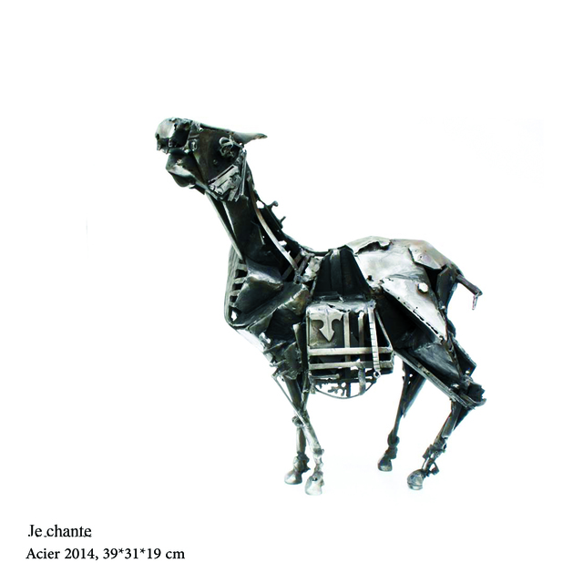Alaa Abou SHAHEEN, ‘Heavy Load’, 2015, Sculpture, Iron, al markhiya gallery