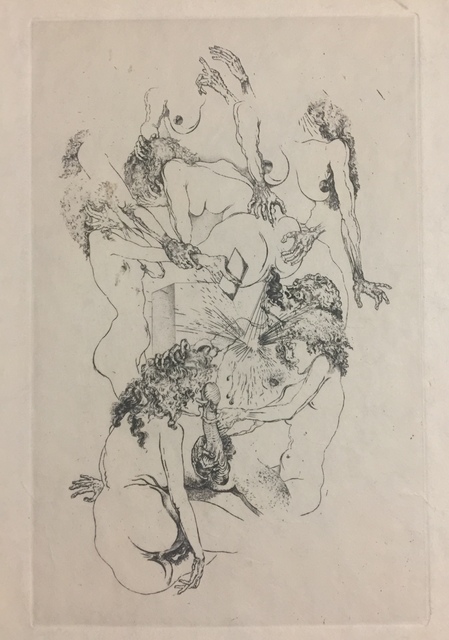 Salvador Dalí, ‘Menu du banquet des amis du roman philosophique’, 1933, Wallector