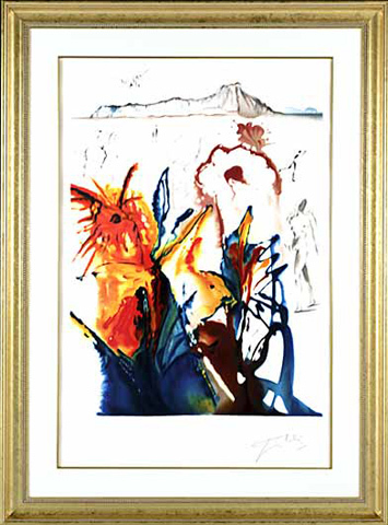 Salvador Dalí, ‘"The Mystery of Diamond Head" Hand Signed Salvador Dali Lithograph ’, 1941-1957, Elena Bulatova Fine Art