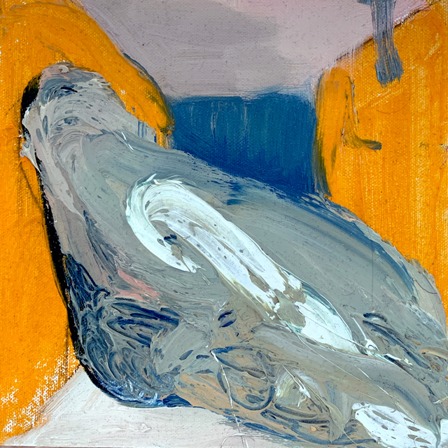 Mani Vertigo, ‘Self Portrait in Your Room’, 2019, Painting, Oil on canvas, Galleri Duerr
