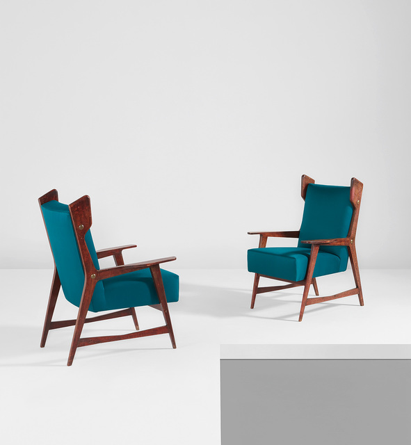 Gio Ponti, ‘Pair of armchairs’, circa 1950, Phillips