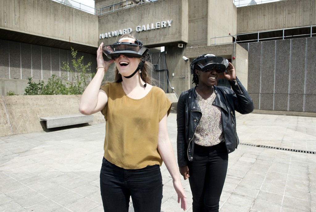 Carsten Höller, Upside-Down Goggles, 2015 © Carsten Höller. Installation View Carsten Höller: Decision, Hayward Gallery, London 2015. Courtesy of the artist, Photo © Linda Nylind Carsten Höller, Upside-Down Goggles, 2015 © Carsten Höller. Installation View Carsten Höller: Decision, Hayward Gallery, London 2015. Courtesy of the artist, Photo © Linda Nylind