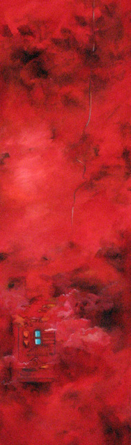 Diane Walker-Gladney, ‘Spill in The Shape of Florida’, 2020, Painting, Acrylic and graphite on canvas, Spanierman Modern